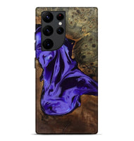 Galaxy S22 Ultra Wood Live Edge Phone Case - Adell (Purple, 808660)