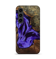 Galaxy S23 Wood Live Edge Phone Case - Adell (Purple, 808660)