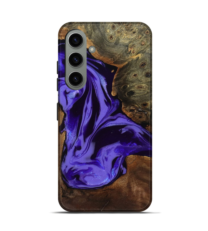 Galaxy S24 Wood Live Edge Phone Case - Adell (Purple, 808660)