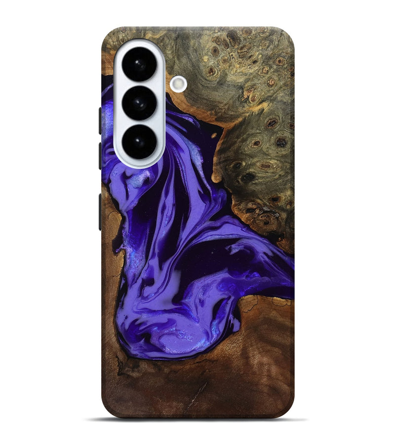 Galaxy S26 Plus Wood Live Edge Phone Case - Adell (Purple, 808660)