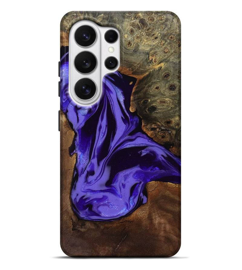 Galaxy S26 Ultra Wood Live Edge Phone Case - Adell (Purple, 808660)