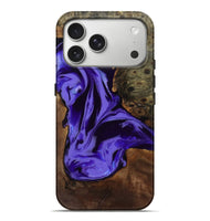 iPhone 17 Pro Max Wood Live Edge Phone Case - Adell (Purple, 808660)