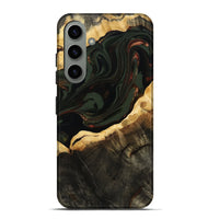Galaxy S24 Plus Wood Live Edge Phone Case - Lessie (Green, 808661)