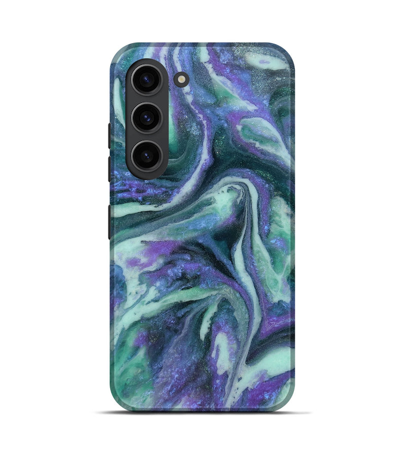 Galaxy S23 ResinArt Live Edge Phone Case - Ezra (Geode, 808665)