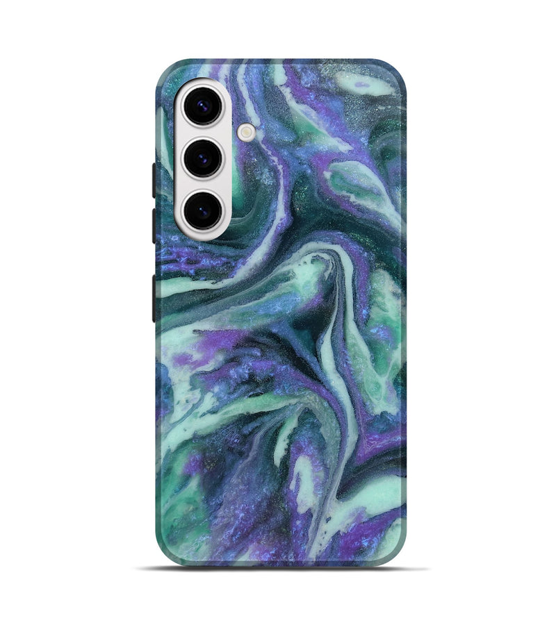 Galaxy S25 ResinArt Live Edge Phone Case - Ezra (Geode, 808665)