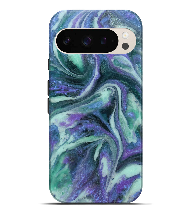 Pixel 10 Pro XL ResinArt Live Edge Phone Case - Ezra (Geode, 808665)