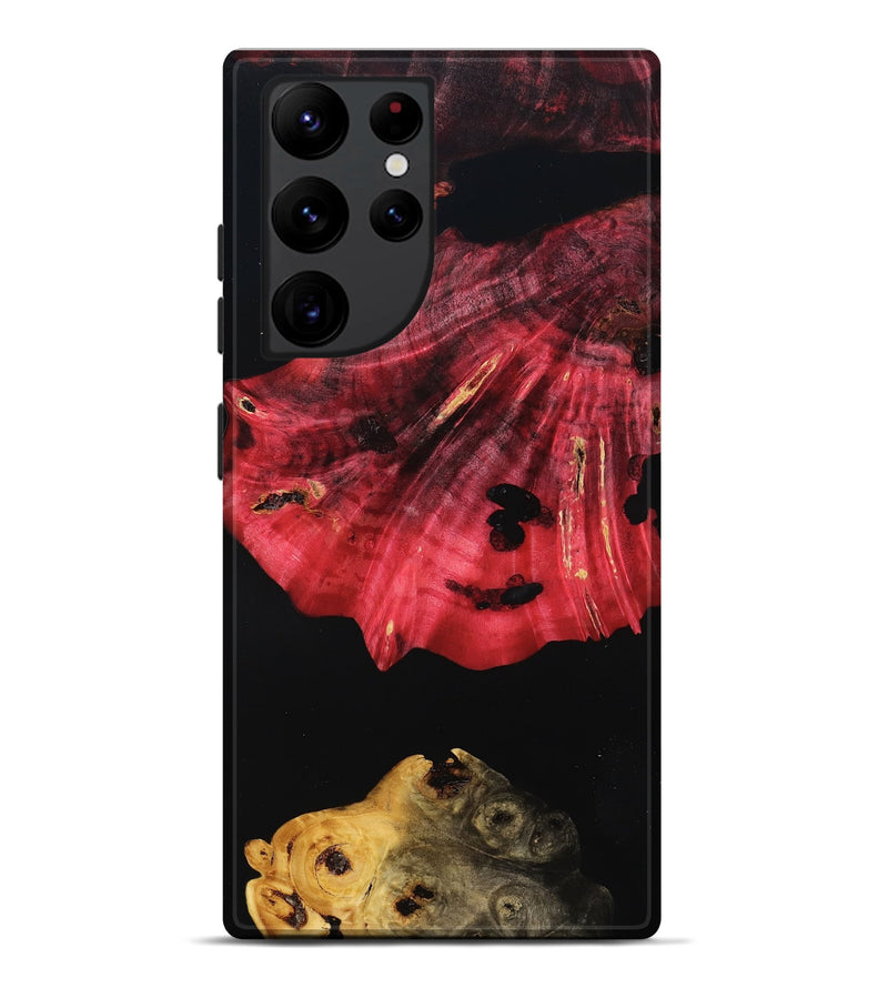 Galaxy S22 Ultra Wood Live Edge Phone Case - Percy (Double Dyed, 808668)