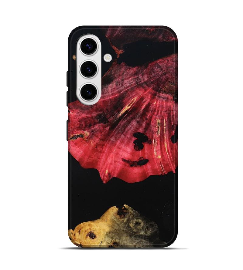 Galaxy S25 Wood Live Edge Phone Case - Percy (Double Dyed, 808668)