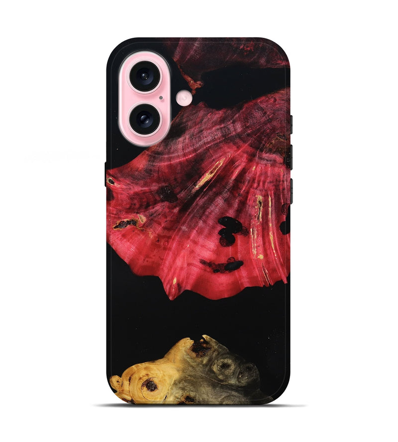 iPhone 17 Wood Live Edge Phone Case - Percy (Double Dyed, 808668)