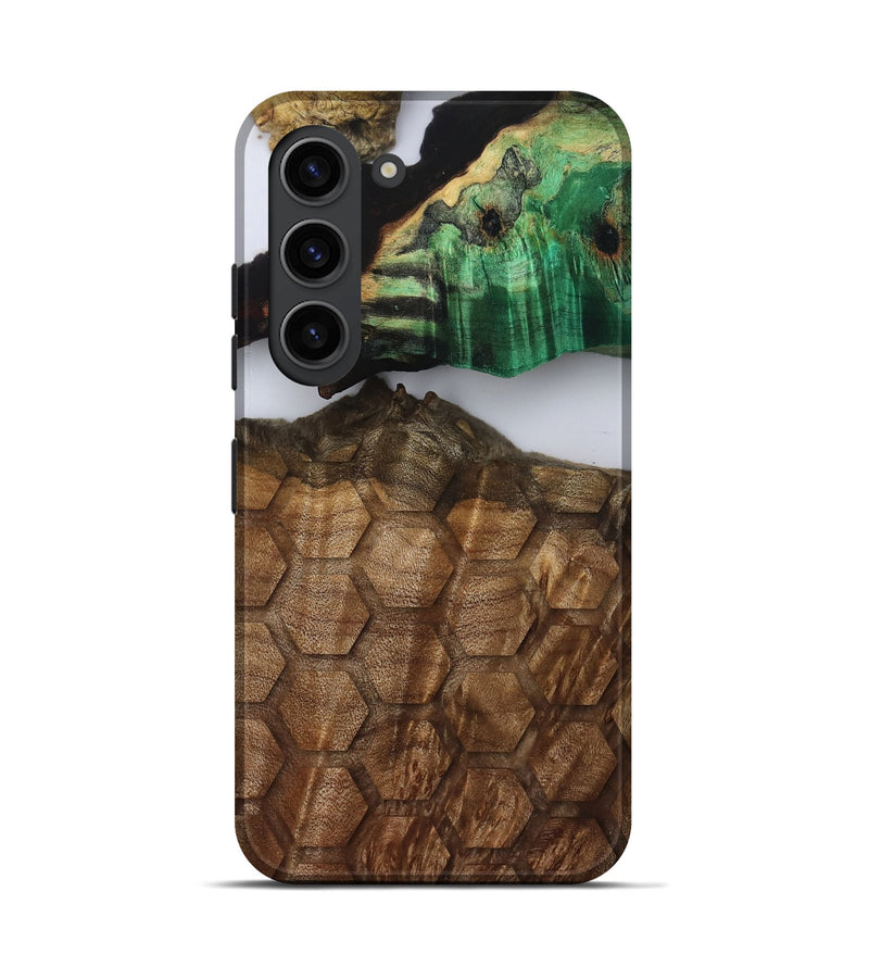 Galaxy S23 Wood Live Edge Phone Case - Ed (Clear, 808669)
