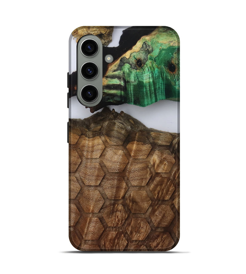 Galaxy S24 Wood Live Edge Phone Case - Ed (Clear, 808669)