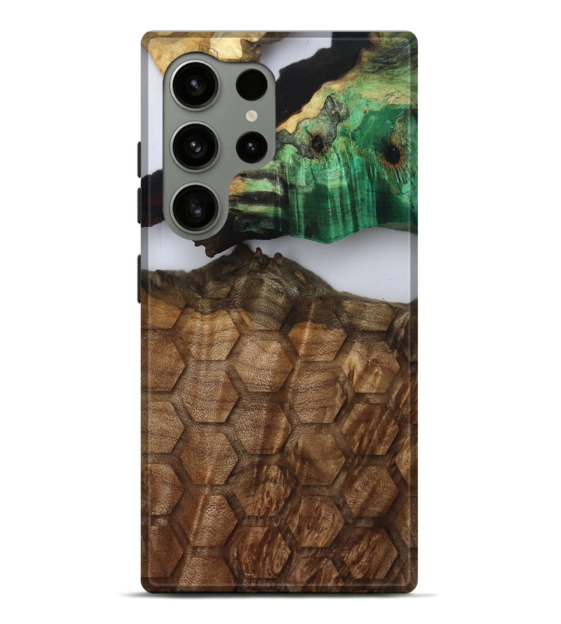 Galaxy S24 Ultra Wood Live Edge Phone Case - Ed (Clear, 808669)