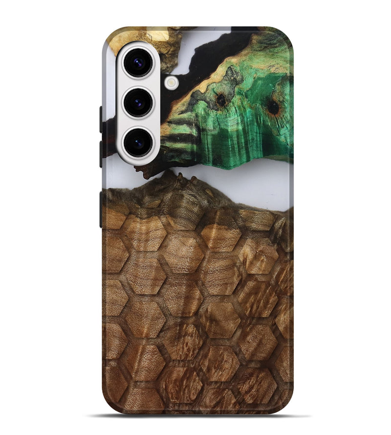 Galaxy S25 Plus Wood Live Edge Phone Case - Ed (Clear, 808669)
