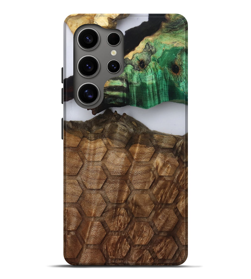 Galaxy S25 Ultra Wood Live Edge Phone Case - Ed (Clear, 808669)
