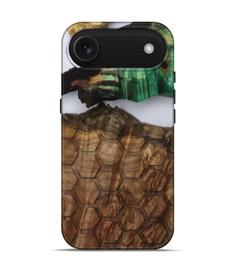 iPhone 17 Air Wood Live Edge Phone Case - Ed (Clear, 808669)
