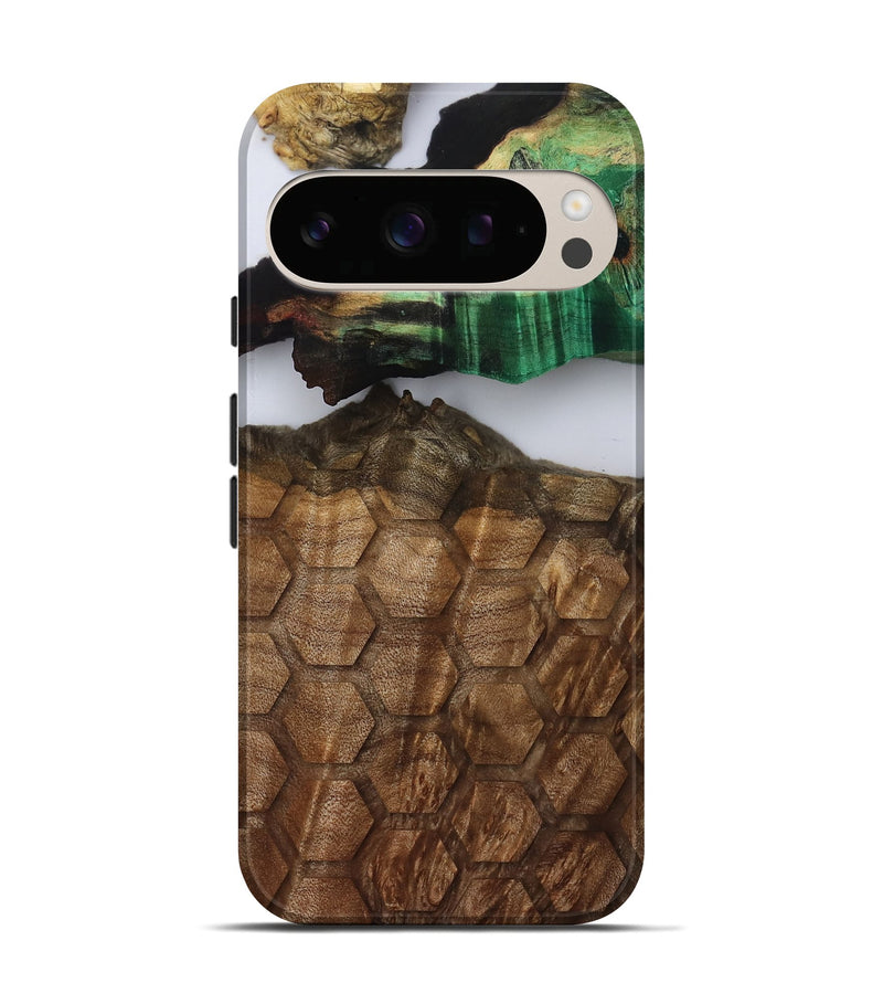 Pixel 10 Wood Live Edge Phone Case - Ed (Clear, 808669)
