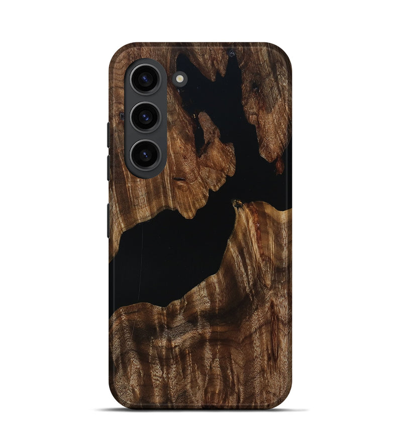 Galaxy S23 Wood Live Edge Phone Case - Hal (Wood Burl, 808670)