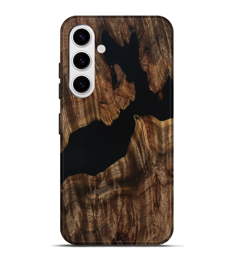 Galaxy S25 Plus Wood Live Edge Phone Case - Hal (Wood Burl, 808670)