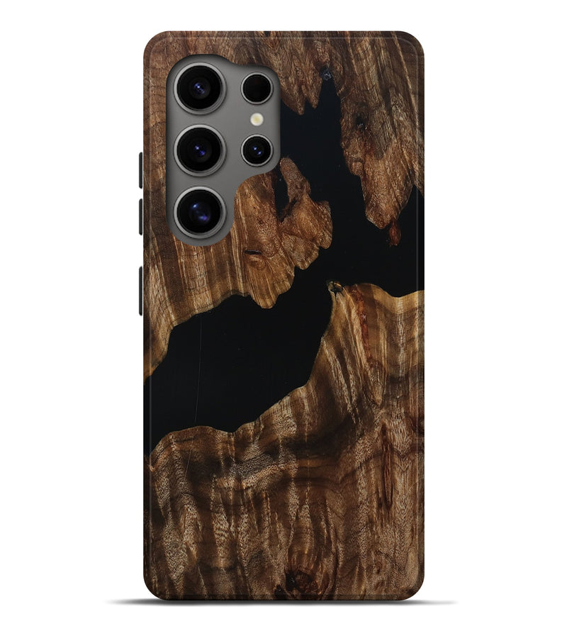 Galaxy S25 Ultra Wood Live Edge Phone Case - Hal (Wood Burl, 808670)