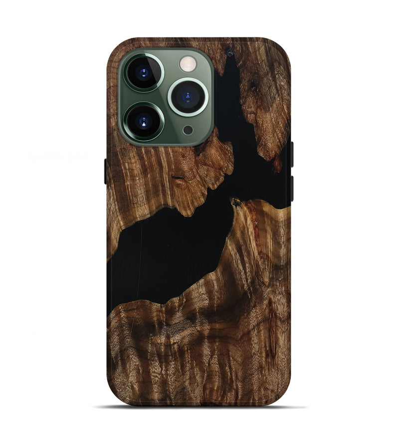 iPhone 13 Pro Wood Live Edge Phone Case - Hal (Wood Burl, 808670)