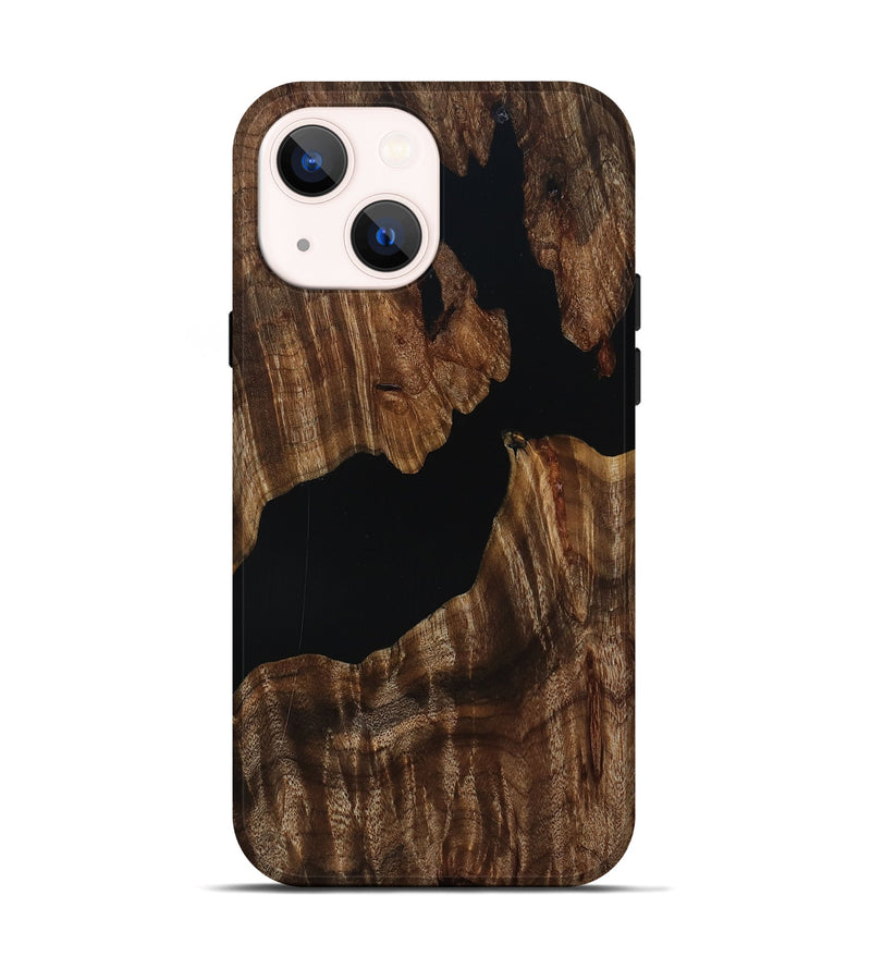 iPhone 14 Wood Live Edge Phone Case - Hal (Wood Burl, 808670)