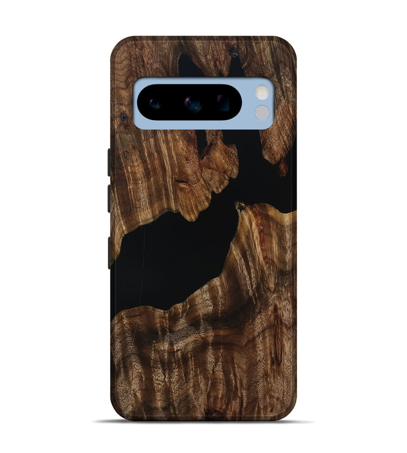 Pixel 8 Pro Wood Live Edge Phone Case - Hal (Wood Burl, 808670)