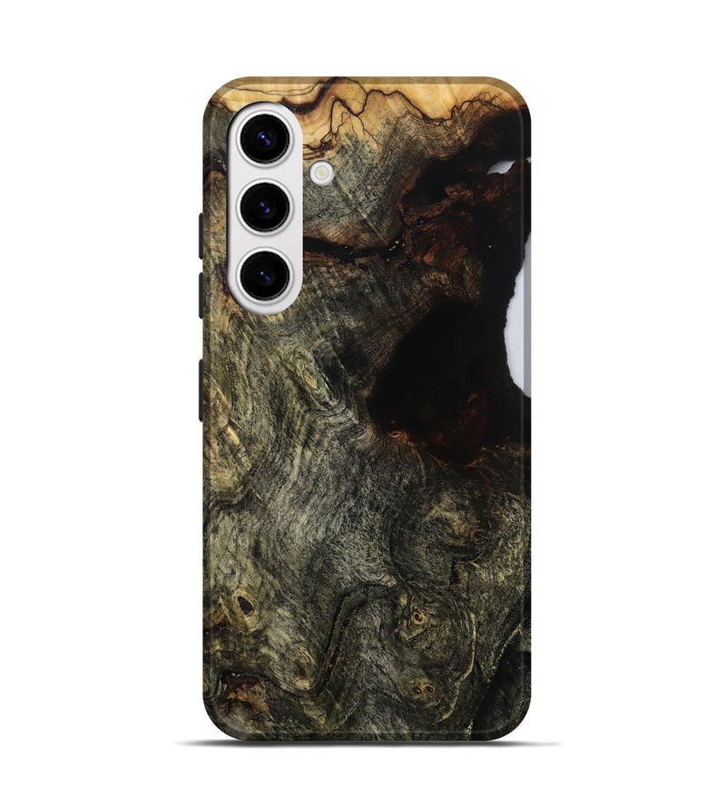 Galaxy S25 Wood Live Edge Phone Case - Maria (Wood Burl, 808674)