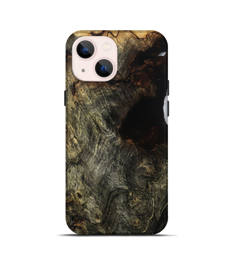 iPhone 13 mini Wood Live Edge Phone Case - Maria (Wood Burl, 808674)