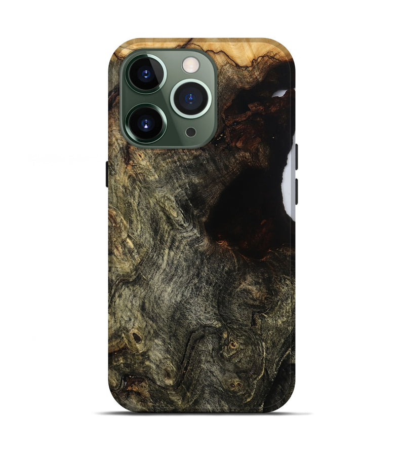 iPhone 13 Pro Wood Live Edge Phone Case - Maria (Wood Burl, 808674)