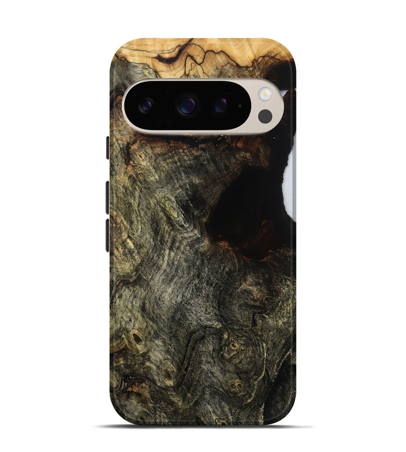 Pixel 10 Pro Wood Live Edge Phone Case - Maria (Wood Burl, 808674)