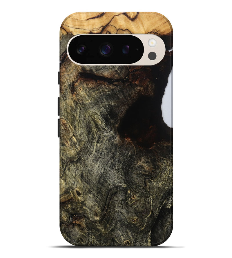 Pixel 9 Pro XL Wood Live Edge Phone Case - Maria (Wood Burl, 808674)