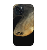 iPhone 15 Wood Live Edge Phone Case - Beau (Wood Burl, 808677)