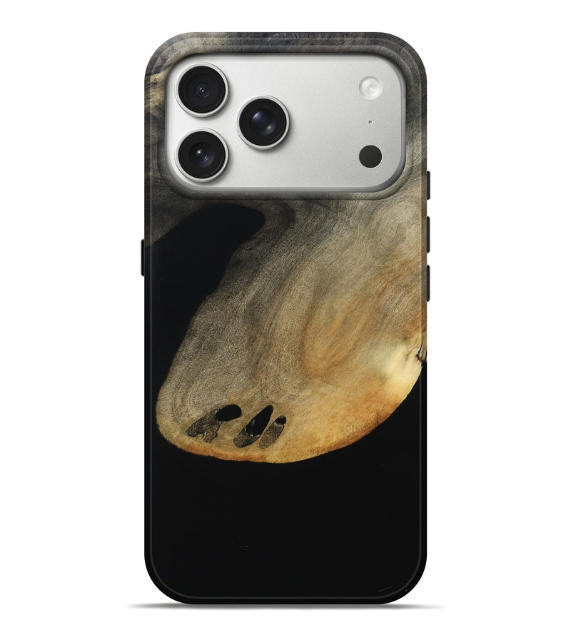 iPhone 17 Pro Max Wood Live Edge Phone Case - Beau (Wood Burl, 808677)