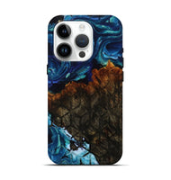 iPhone 15 Pro Wood Live Edge Phone Case - Benicio (Pattern, 808683)