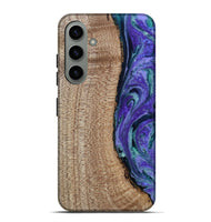 Galaxy S24 Plus Wood Live Edge Phone Case - Tess (Purple, 808690)