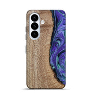 Galaxy S26 Wood Live Edge Phone Case - Tess (Purple, 808690)
