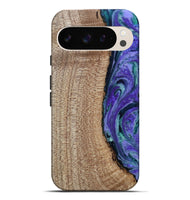 Pixel 9 Pro XL Wood Live Edge Phone Case - Tess (Purple, 808690)