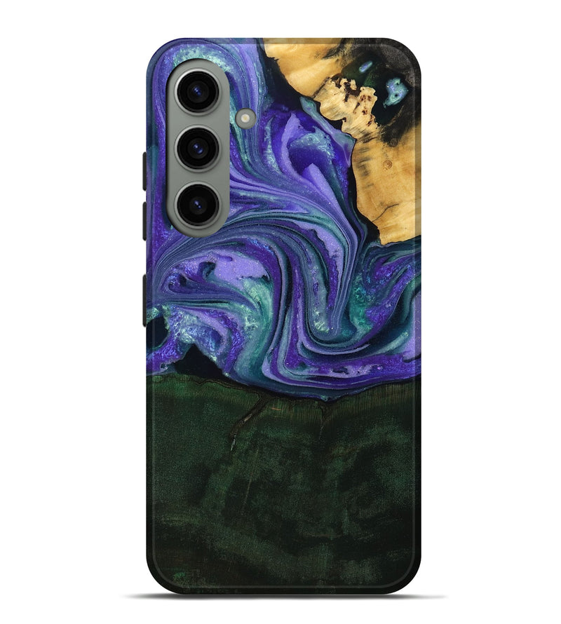 Galaxy S24 Plus Wood Live Edge Phone Case - Raelynn (Purple, 808694)