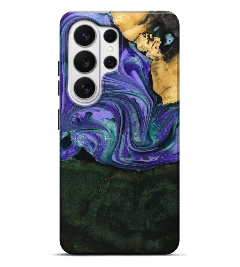 Galaxy S26 Ultra Wood Live Edge Phone Case - Raelynn (Purple, 808694)