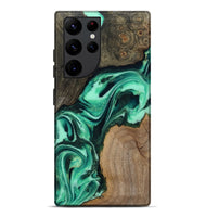 Galaxy S22 Ultra Wood Live Edge Phone Case - Berkley (Green, 808701)
