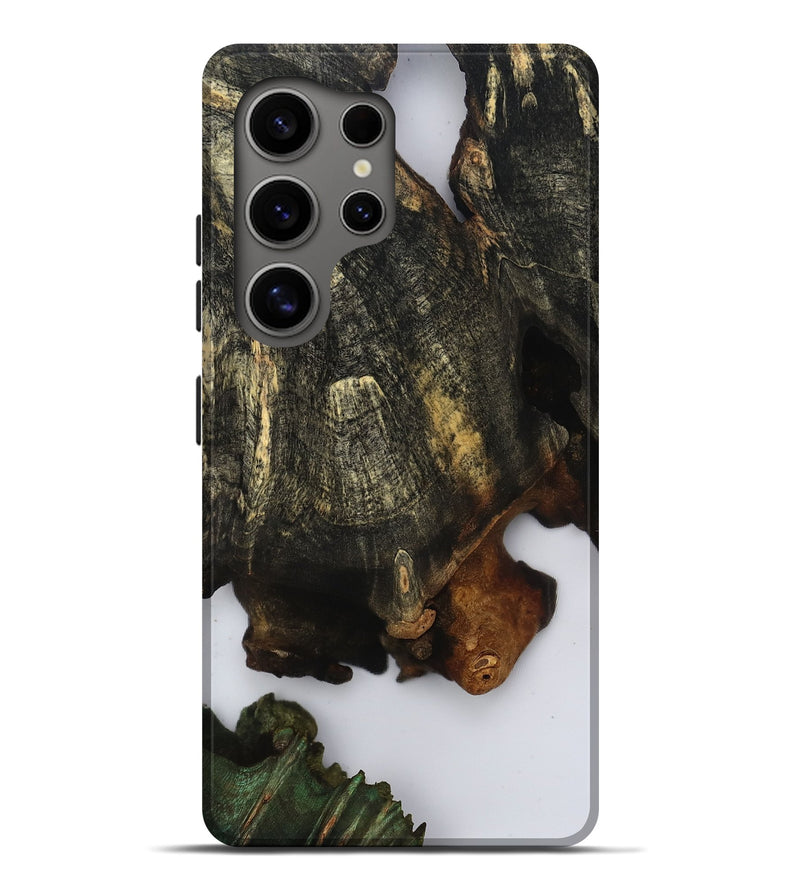 Galaxy S25 Ultra Wood Live Edge Phone Case - Harley (Clear, 808704)