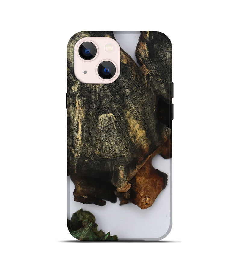 iPhone 13 mini Wood Live Edge Phone Case - Harley (Clear, 808704)