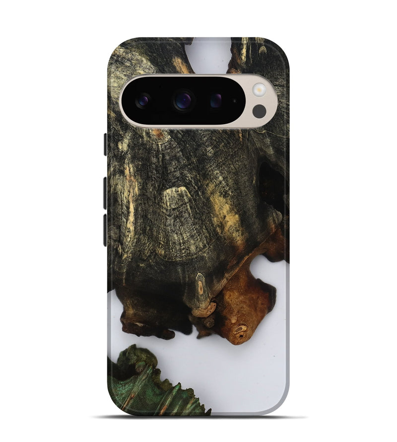 Pixel 9 Wood Live Edge Phone Case - Harley (Clear, 808704)