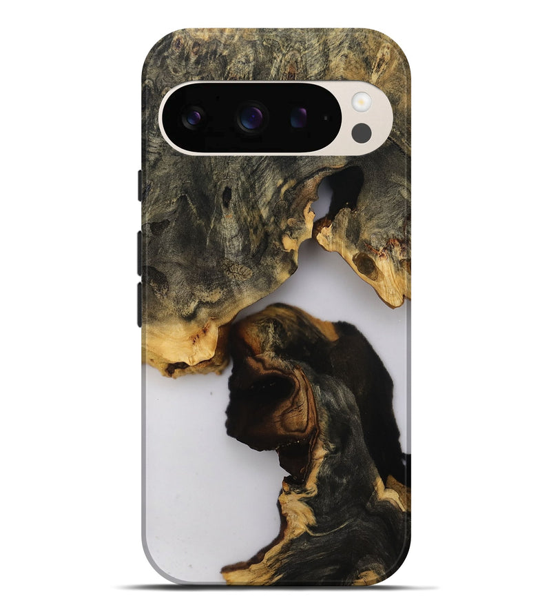 Pixel 10 Pro XL Wood Live Edge Phone Case - Terry (Clear, 808708)