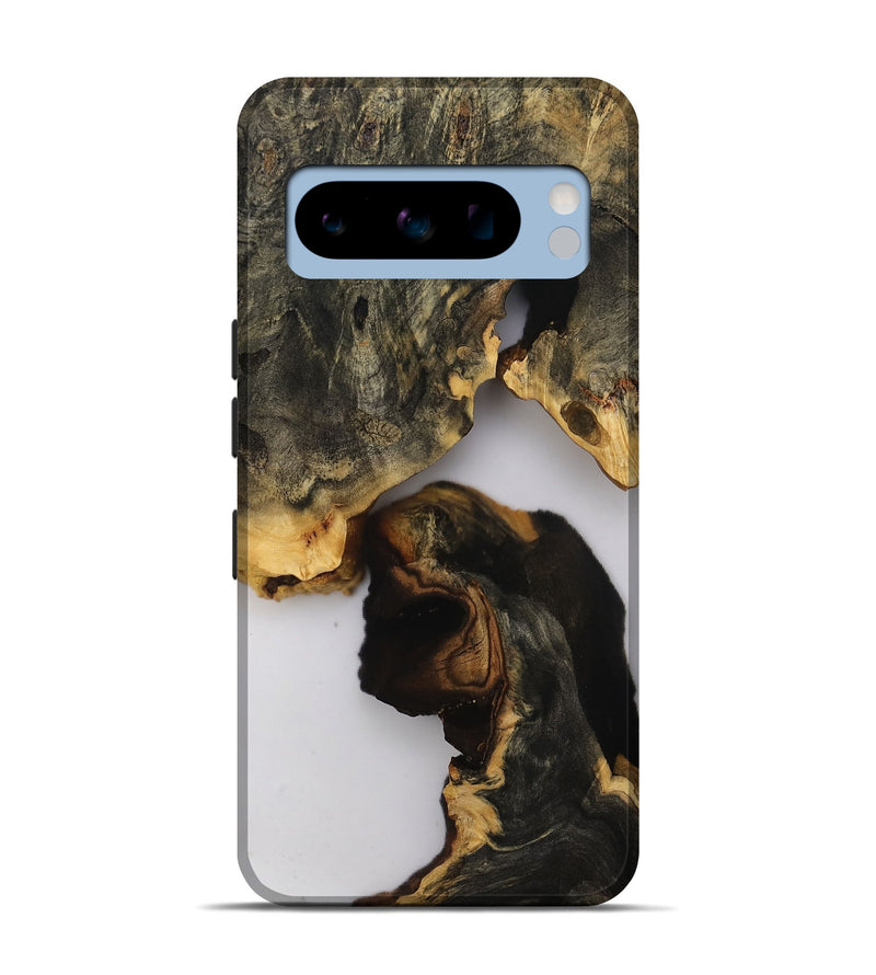 Pixel 8 Pro Wood Live Edge Phone Case - Terry (Clear, 808708)