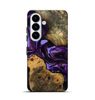 Galaxy S26 Wood Live Edge Phone Case - Ellen (Purple, 808714)