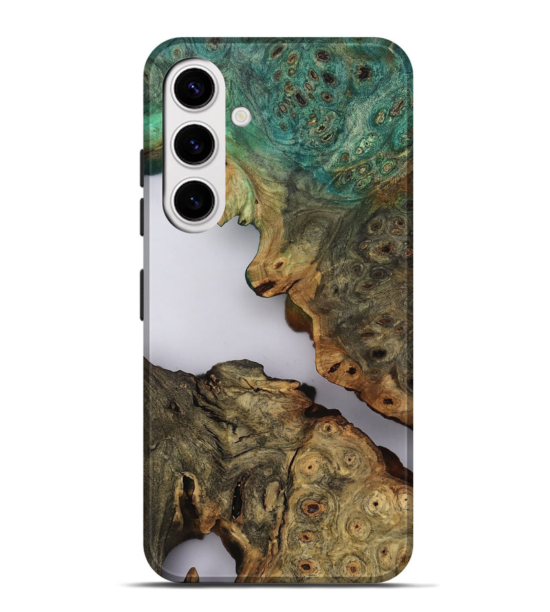 Galaxy S25 Plus Wood Live Edge Phone Case - Hildred (Clear, 808716)