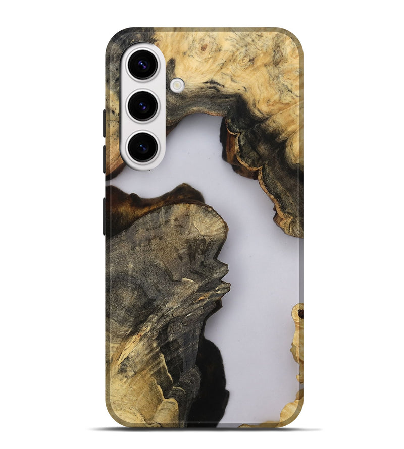 Galaxy S25 Plus Wood Live Edge Phone Case - Timothy (Clear, 808718)