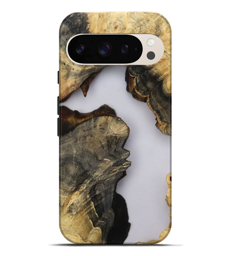 Pixel 10 Pro XL Wood Live Edge Phone Case - Timothy (Clear, 808718)