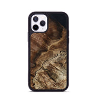 iPhone 11 Pro Wood Phone Case - Violet (Wood Burl, 808736)